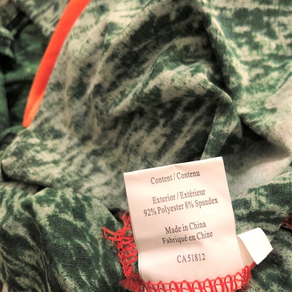 Ameri Mode Orange Blouse Horses Large/XLarge. - Picture 4 of 5